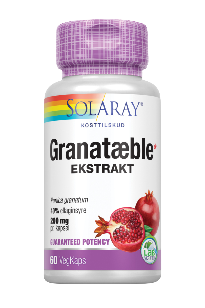 Granatæble-ekstrakt produktfoto