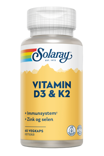 Vitamin D3 og K2 produktfoto