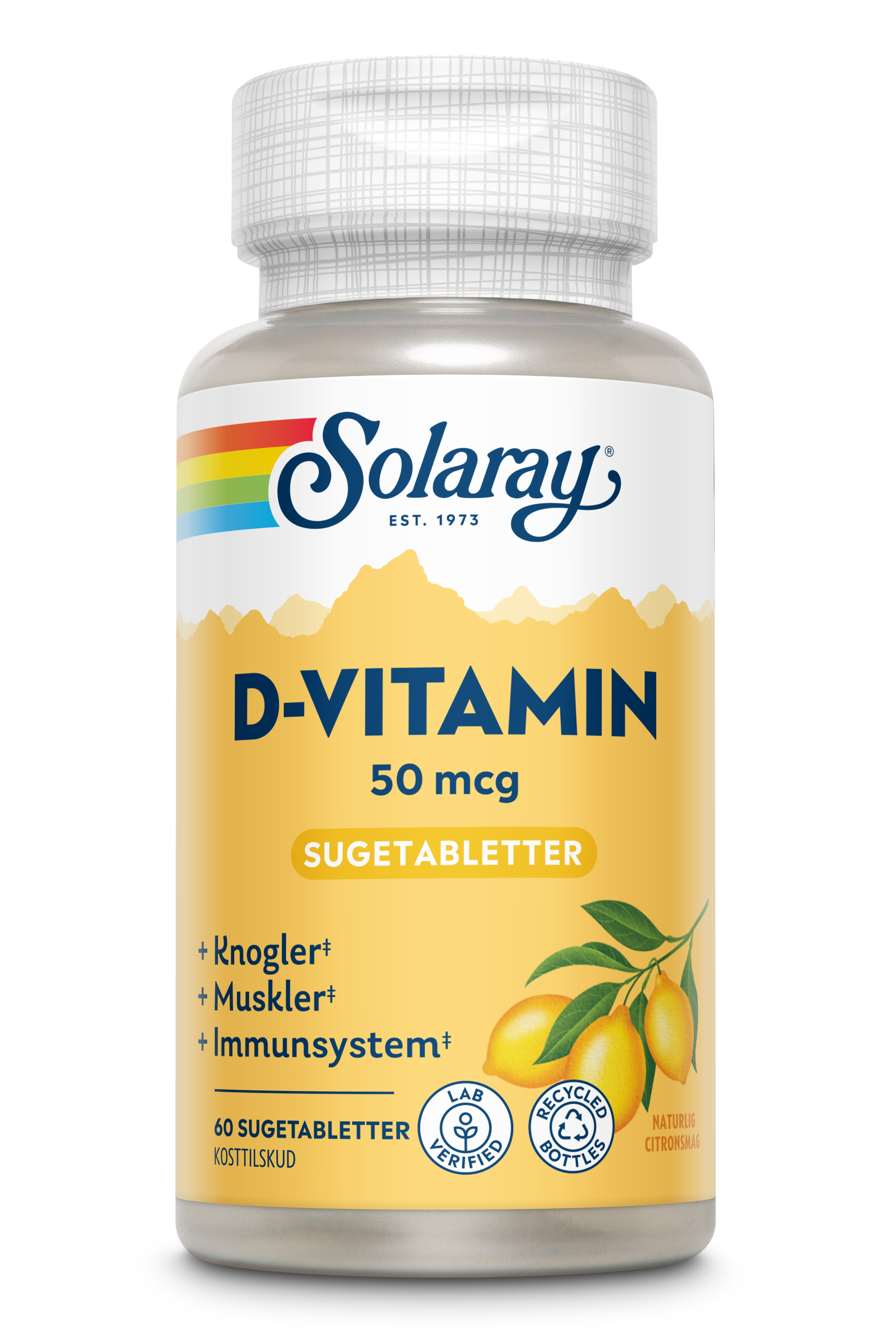D-vitamin (50 mcg sugetablet) produktfoto